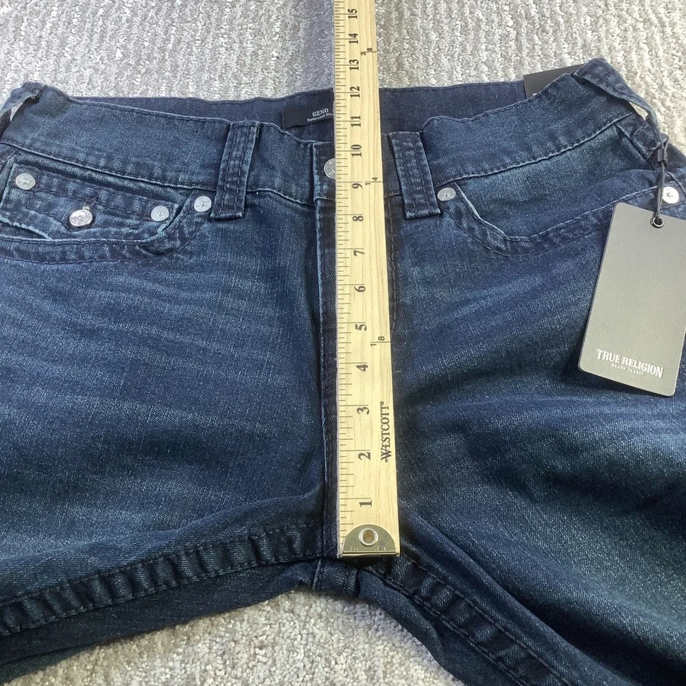 True Religion Geno Flap Big T Relaxed‎ Slim Jeans Mens 30 x 32 (Actual 30 x 31)